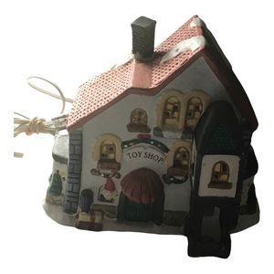 Enchanted Lighted Christmas Porcelain Village Piece